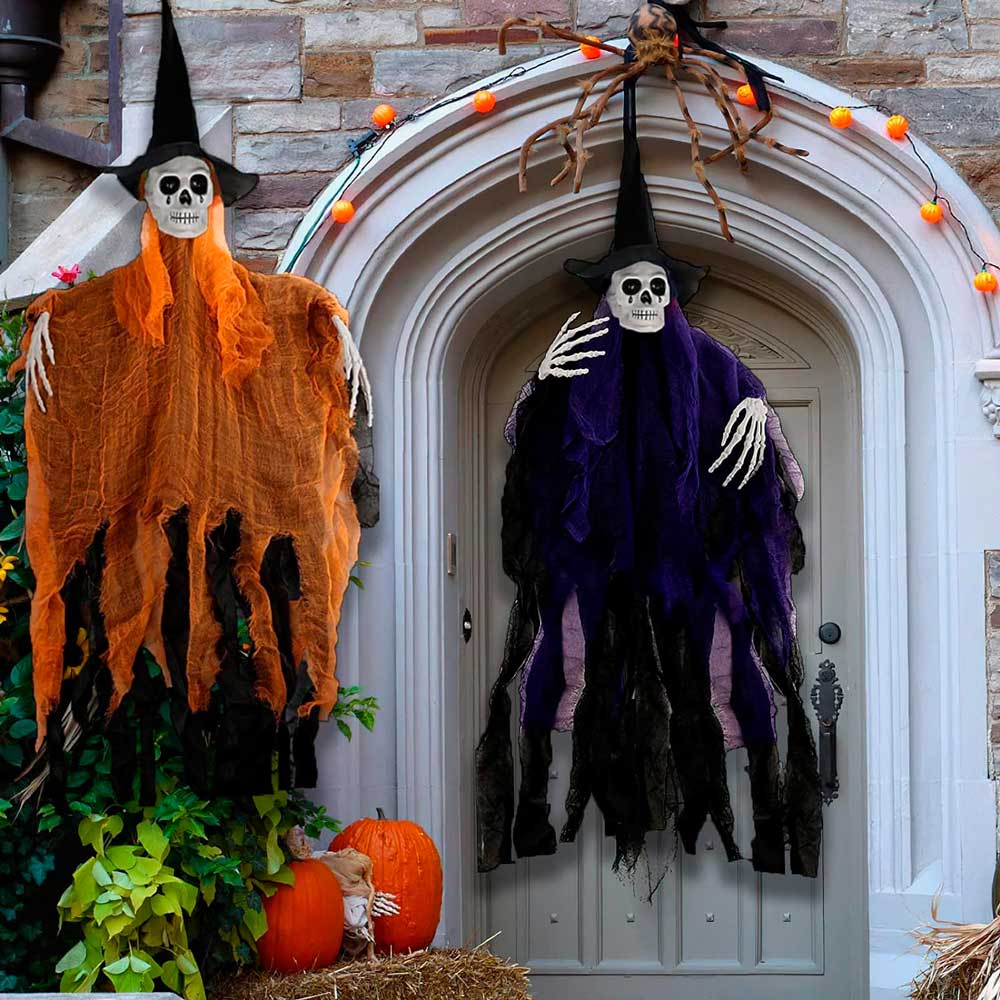 Esqueleto Parca Halloween