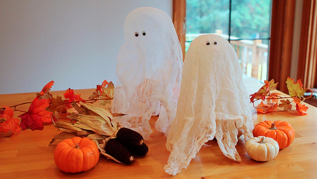 Manualidad Fantasmas Halloween